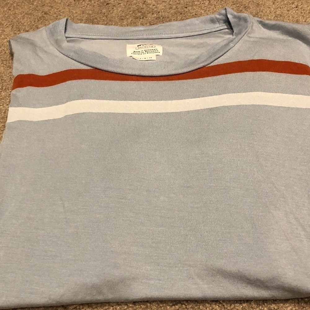 Rvca short sleeve shirt size 12/L